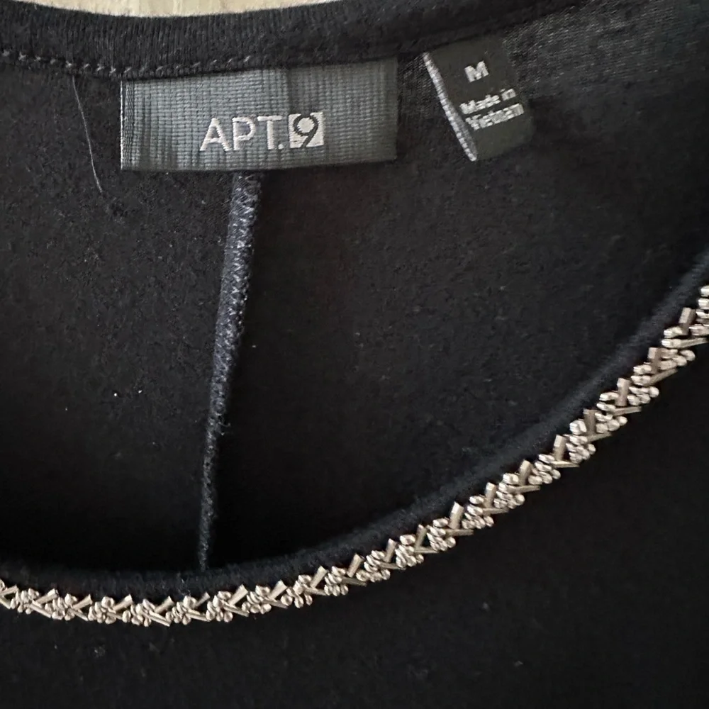 2/$10 Women's Top with Silver Accents - Picture 2 of 2